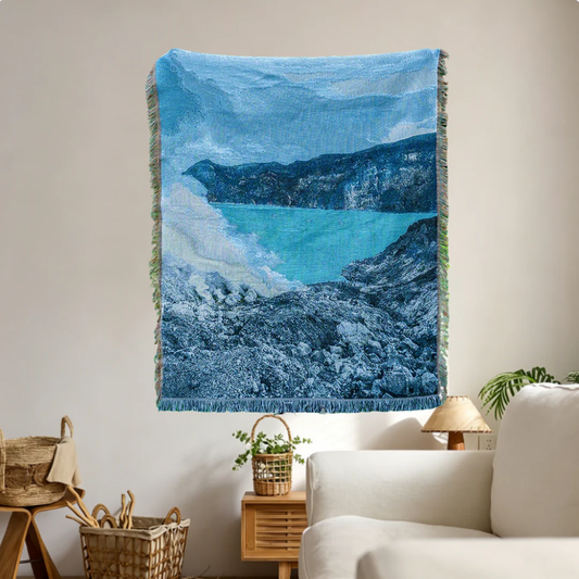 Home Decor Tapestry-Ijin volcano