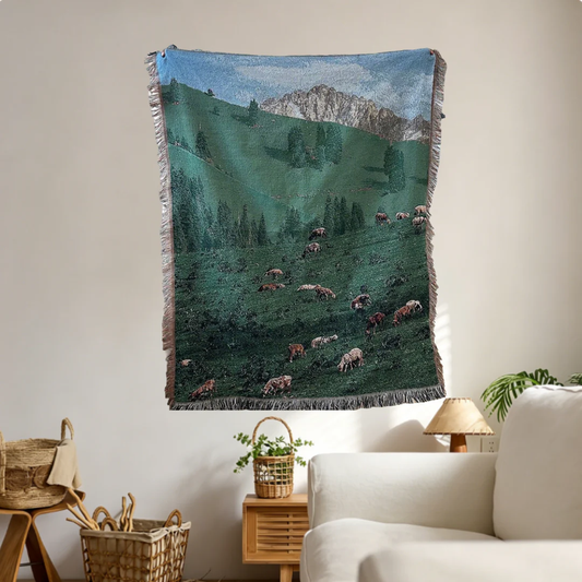Home Decor Tapestry-Pasture