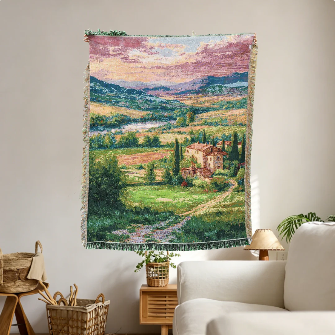 Home Decor Tapestry- Summer in Switzerland