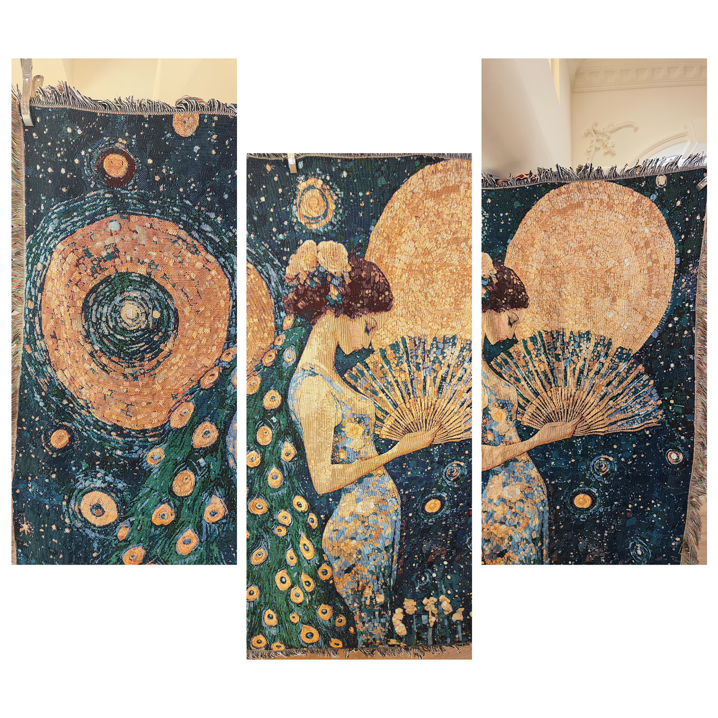 Home Decor Tapestry- Peacock Princess