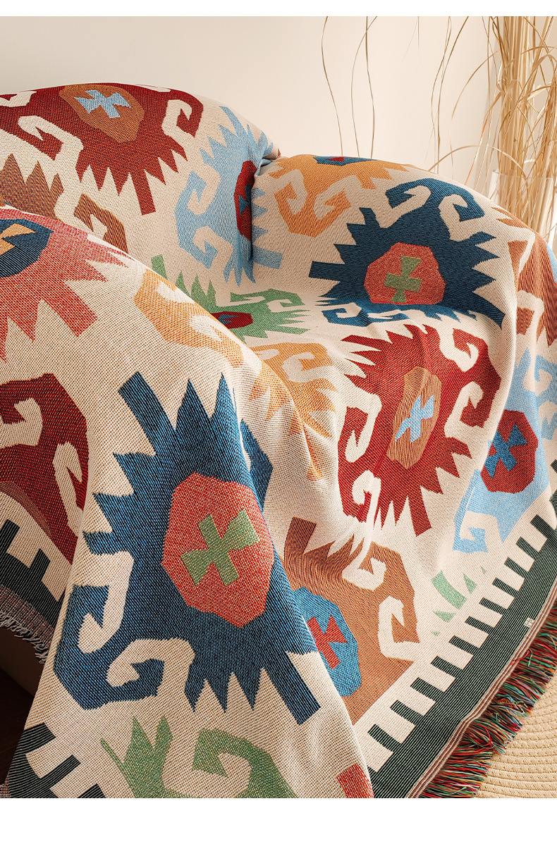 Home Decor Blanket-Orange Maple