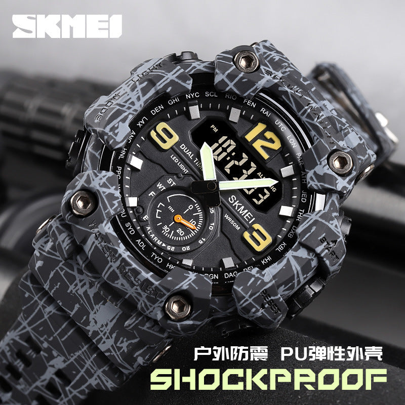 SKMEI - Waterproof Digital Sports Watch for Men - Outdoor Adventure Style-1637