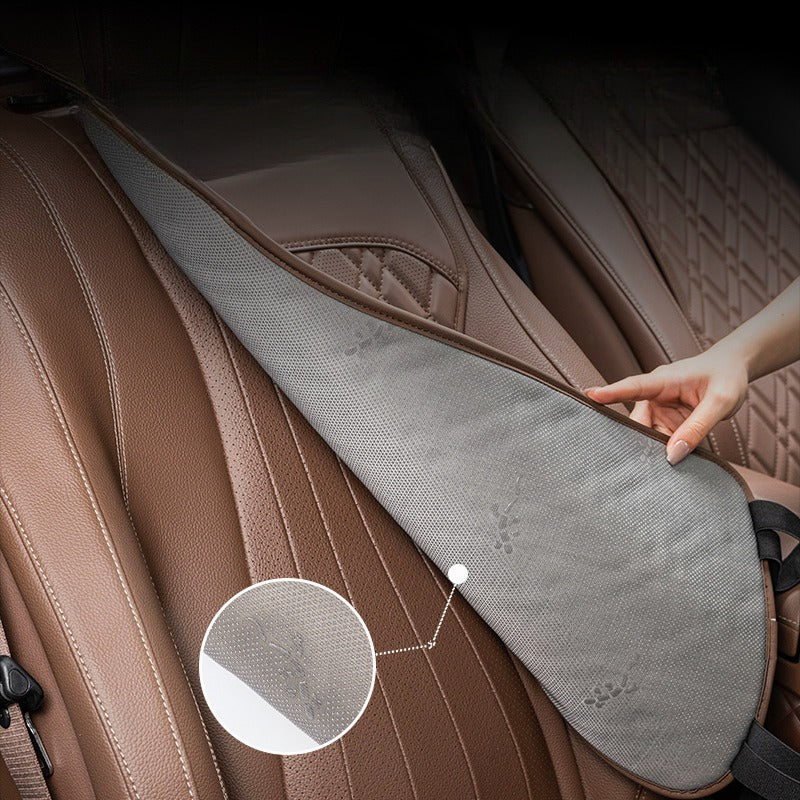 Car Seat Cushion- Premium Chestnut Brown - 3 Piece Set