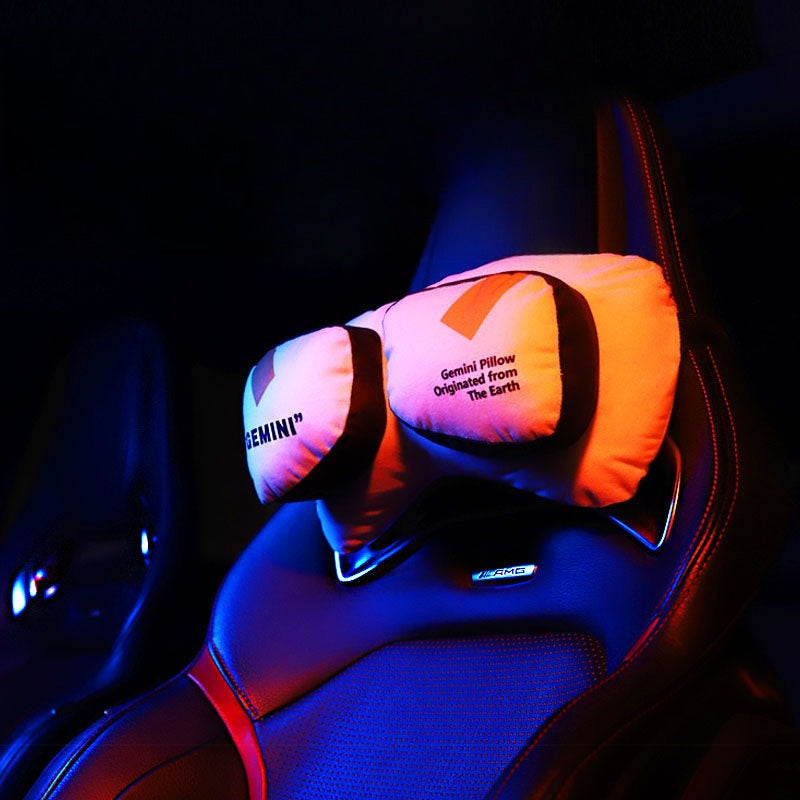 Car Headrest - Going Out Racing Headrest & Shoulder Cover& Throw Pillow