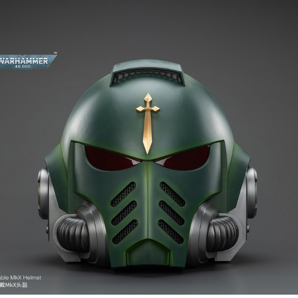 1:1  Dark Angels MkX Helmet-"Warhammer 40,000" 1/1 Action Figure By JOYTOY