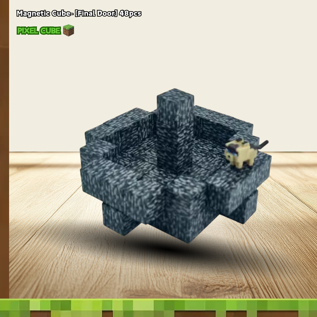 PIXEL CUBE Magnetic- [Final Door] 48pcs+1dolls