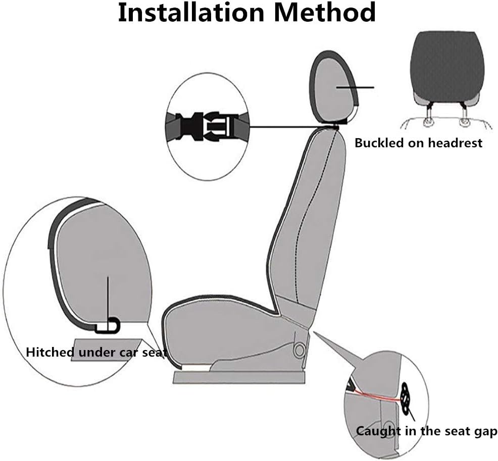 Car Seat Cushion-Anti-slip No-tie (Single Piece)