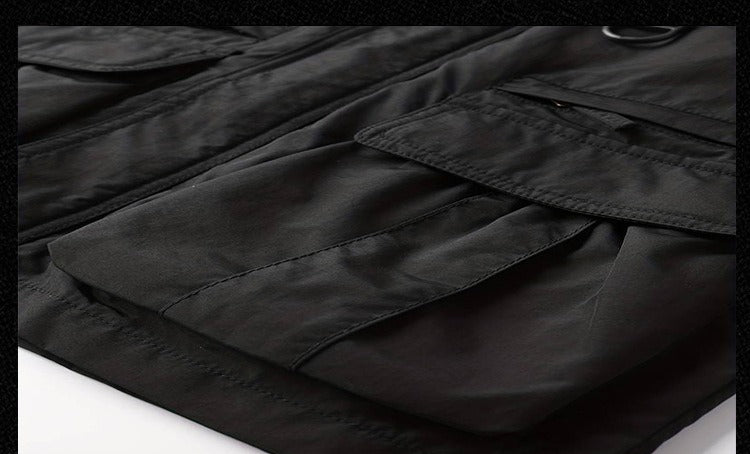 Windproof Tactical  Jacket - Black