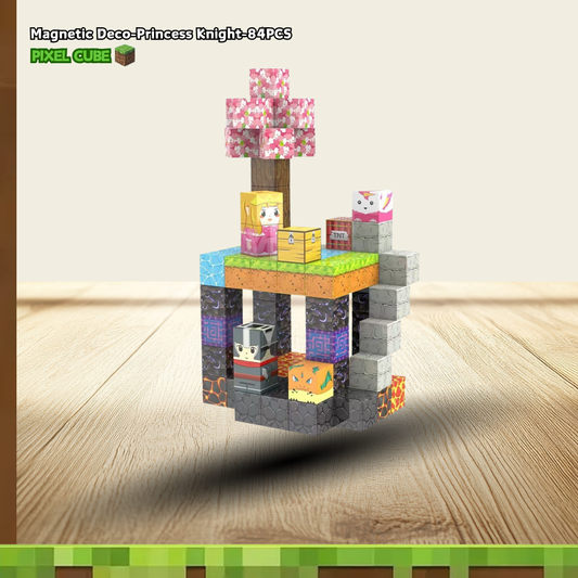 PIXEL CUBE Magnetice-[Princess Knight]-84PCS
