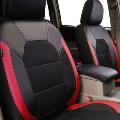 Car Seat Cushion - Bracket Sandwich Splicing Design (5-Seat 9-Piece Set)