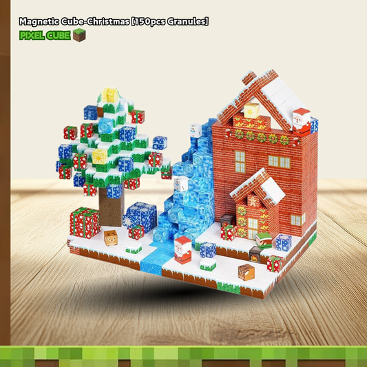 PIXEL CUBE Magnetic-[Christmas] 150pcs