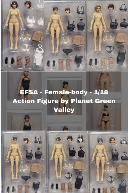 EFSA - Female-body - 1/18 Action Figure by Planet Green Valley