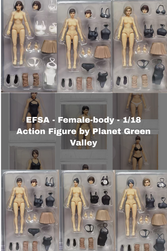 EFSA - Female-body - 1/18 Action Figure by Planet Green Valley