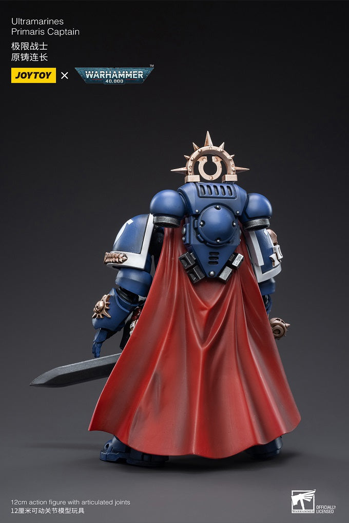 (Fans) Ultramarines Primaris Captain - Warhammer 40K Action Figure By JOYTOY