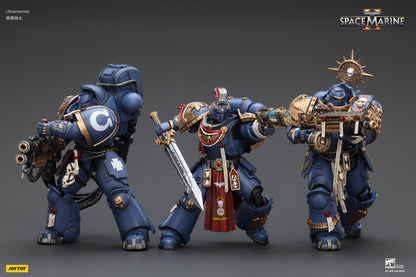 Ultramarines Heavy Relic Primus Armor with Heavy Relic Bolt Rifle - "Warhammer 40,000" 1/18 Action Figure By JOYTOY