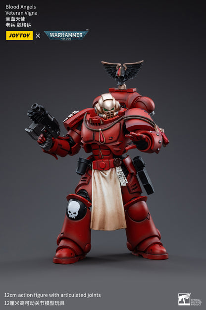 Blood Angels Veteran Vigna (Rerun V1.5) - Warhammer 40K Action Figure By JOYTOY