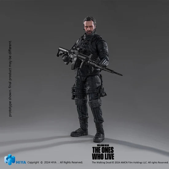 The Walking Dead The Ones Who Lived Rick - Exquisite Mini Series 1/18 Action Figure By HIYA Toys