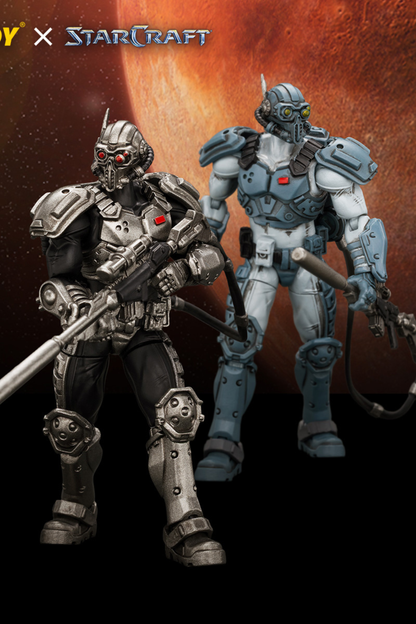 Terran Ghost Set - STARCRAFT 1/25 Action Figure By JOYTOY