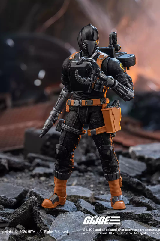 G.I.Joe B.A.T. Action Figure - HIYA Exquisite Mini Series 1/18 Action Figure