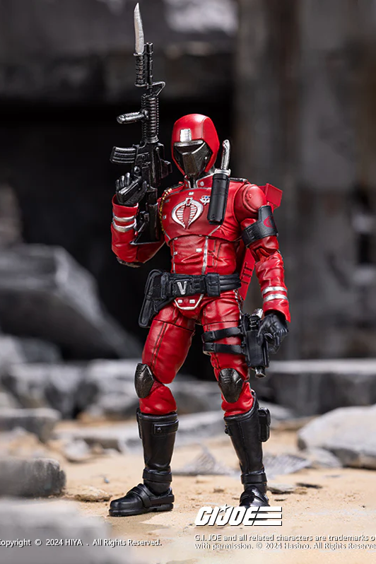 Exquisite Mini Series 1/18 Scale G.I.Joe Crimson Guard - Action Figure By HIYA Toys