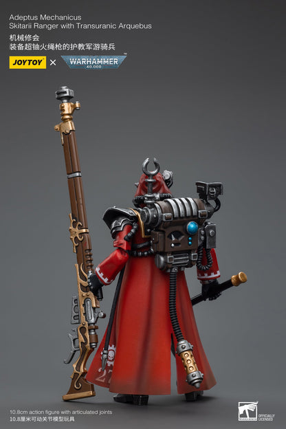 (Rare) Adeptus Mechanicus Skitarii Ranger with Transuranic Arquebus - Warhammer 40K Action Figure By JOYTOY