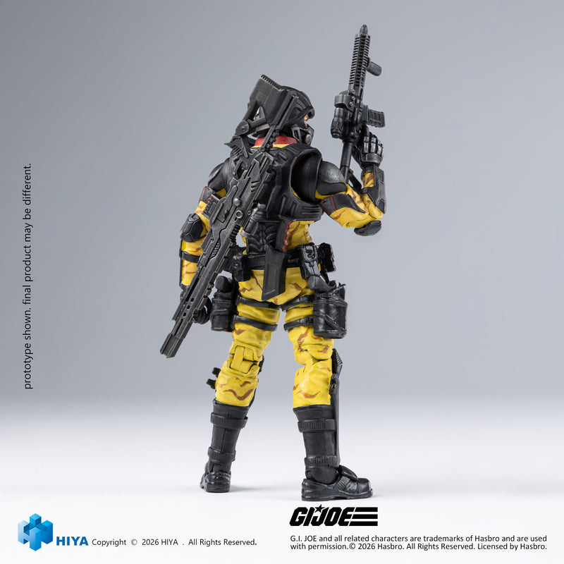 G.I.Joe Cobra Officers Python Patrol Version - HIYA Exquisite Mini Series 1/18 Scale Action Figure