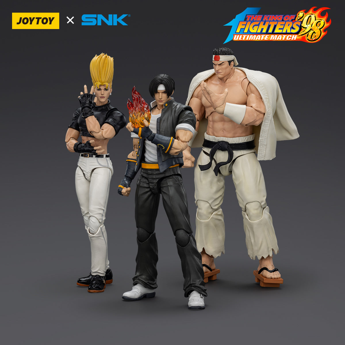 The King of Fighters KOF 98UM Hero Team -SNK 1/18 Action Figure JOYTOY ...