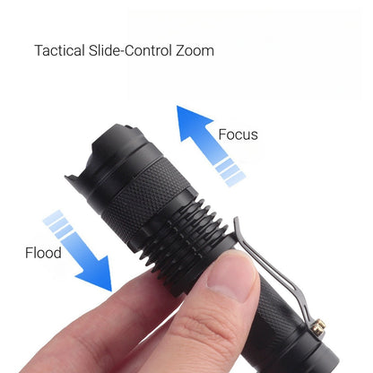 Survival Tools - Zoom Mini Flashlight