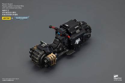 Raider-pattern Combat Bike with twin-linked bolt rifles-Warhammer 40k 1/18 Action Figure By JOYTOY