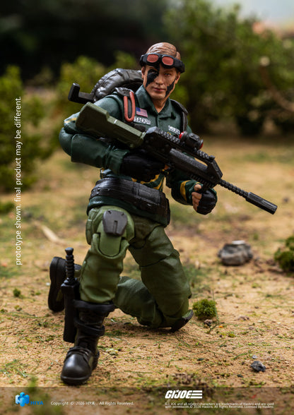 1/18 G.I.Joe Dusty Tiger Force - Exquisite Mini Series Action Figure By HIYA Toys