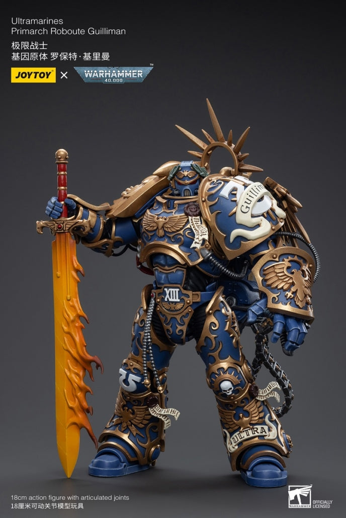 Warhammer 40K Action Figure By JOYTOY - Ultramarines Primarch Roboute ...