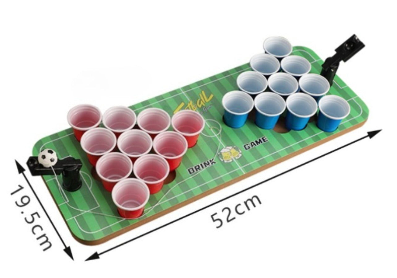 Party Game - Mini Double Bouncing Ball Board (Basketball/Soccer)