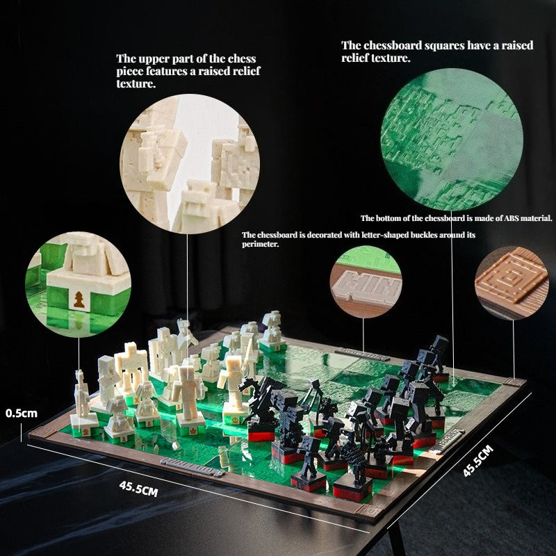 Pixel Worlds-Chess Set
