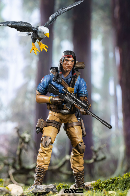 G.I.JOE Spirit Iron-Knife 1/18 Scale - Action Figure By HIYA Toys