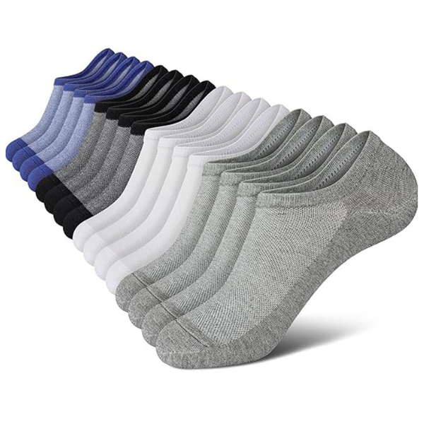5 Pairs Pack-Large size heel socks
