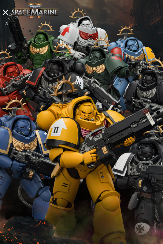 Game Edition Space Marine II -Warhammer 40k 1/18 Action Figure By JOYTOY