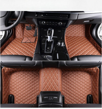 Car Floor Mats - Multi-Color Optional-5-Seat Set