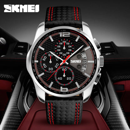 SKMEI-Fashion Business Men's Waterproof Quartz Watch-9106