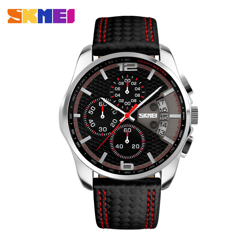 SKMEI-Fashion Business Men's Waterproof Quartz Watch-9106