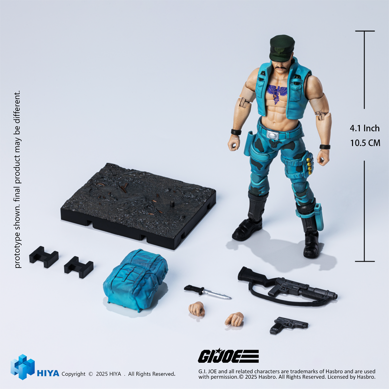 G.l.Joe Gung-Ho MarineVer  EXOUISITE MINI 1/18 Scale- Action Figure By HIYA Toys