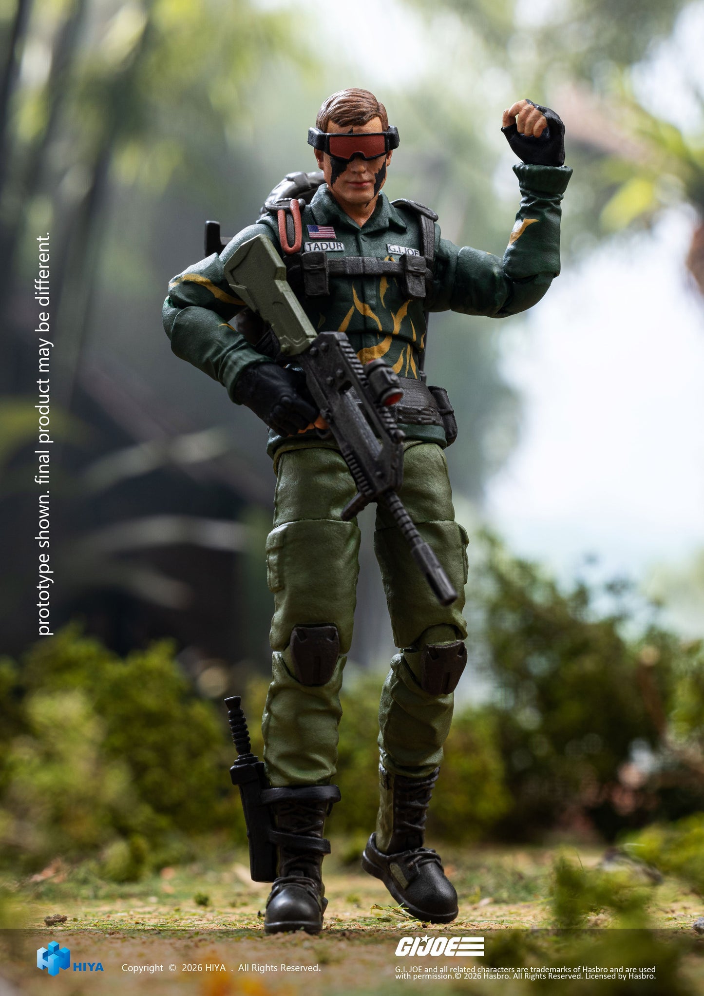 1/18 G.I.Joe Dusty Tiger Force - Exquisite Mini Series Action Figure By HIYA Toys