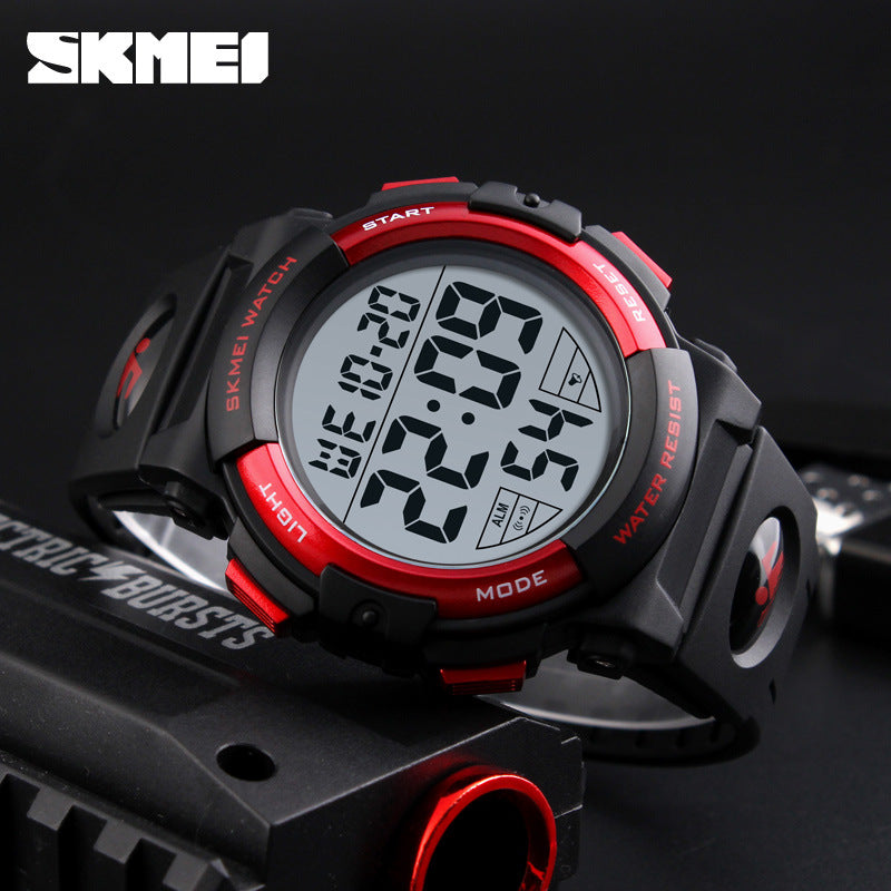 SKMEI - Waterproof Digital Sports Watch for Men - Outdoor Adventure Style - 1258/1268