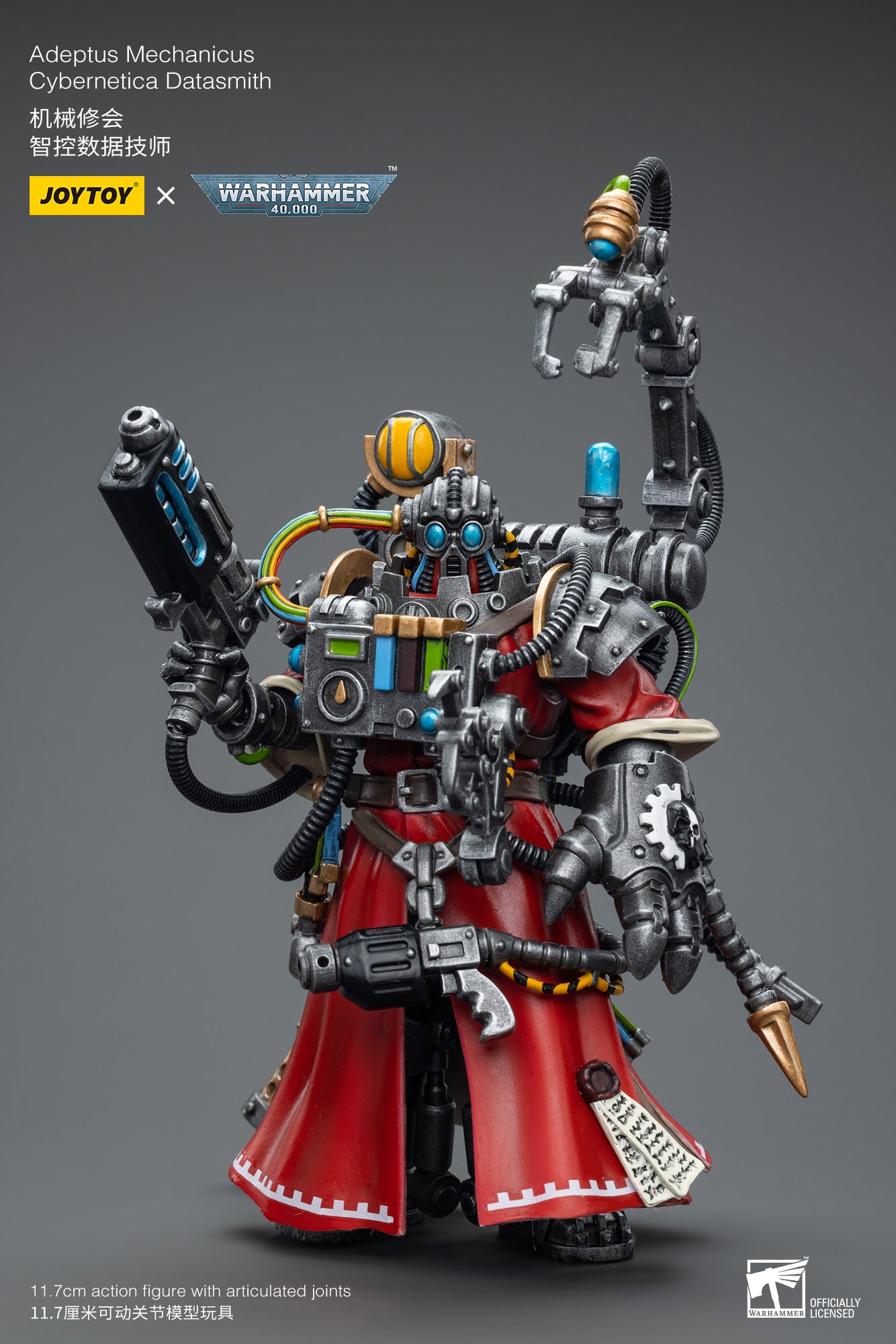 Adeptus Mechanicus Cybernetica Datasmith - Warhammer 40K Action Figure By JOYTOY