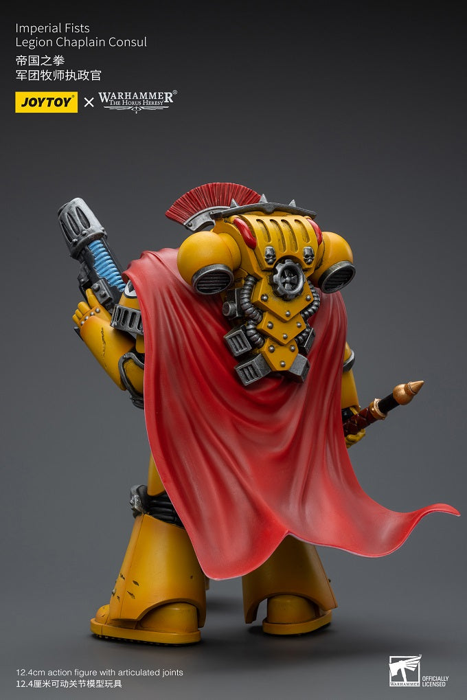 Imperial Fists Legion Chaplain Consul - Warhammer The Horus Heresy Action Figure By JOYTOY