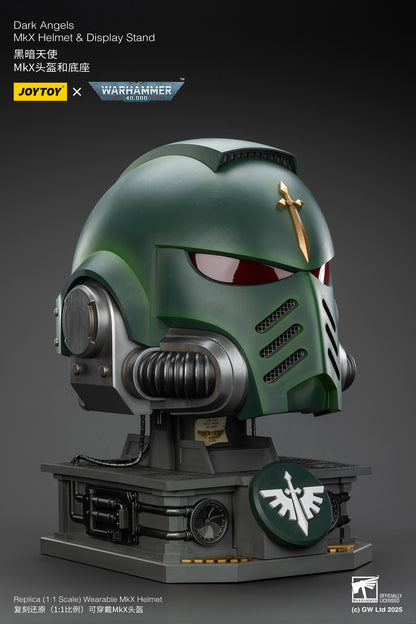 1:1  Dark Angels MkX Helmet-"Warhammer 40,000" 1/1 Action Figure By JOYTOY
