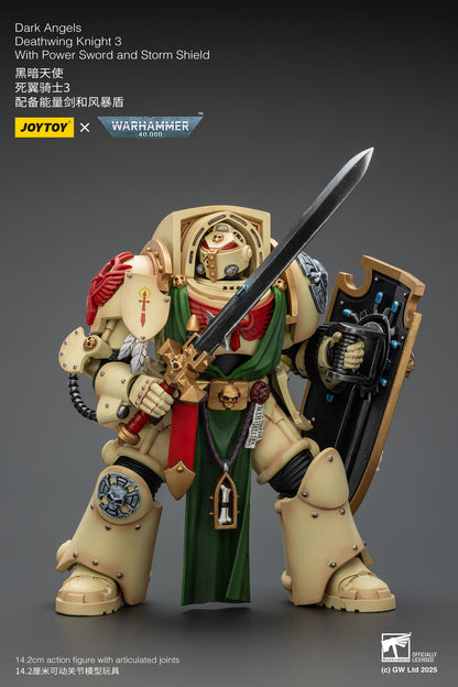 Dark Angels Deathwing Knight Set - "Warhammer 40,000" 1/18 Action Figure By JOYTOY