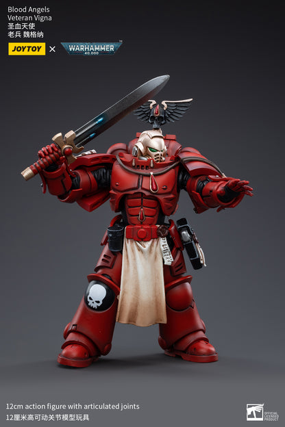 Blood Angels Veteran Vigna (Rerun V1.5) - Warhammer 40K Action Figure By JOYTOY