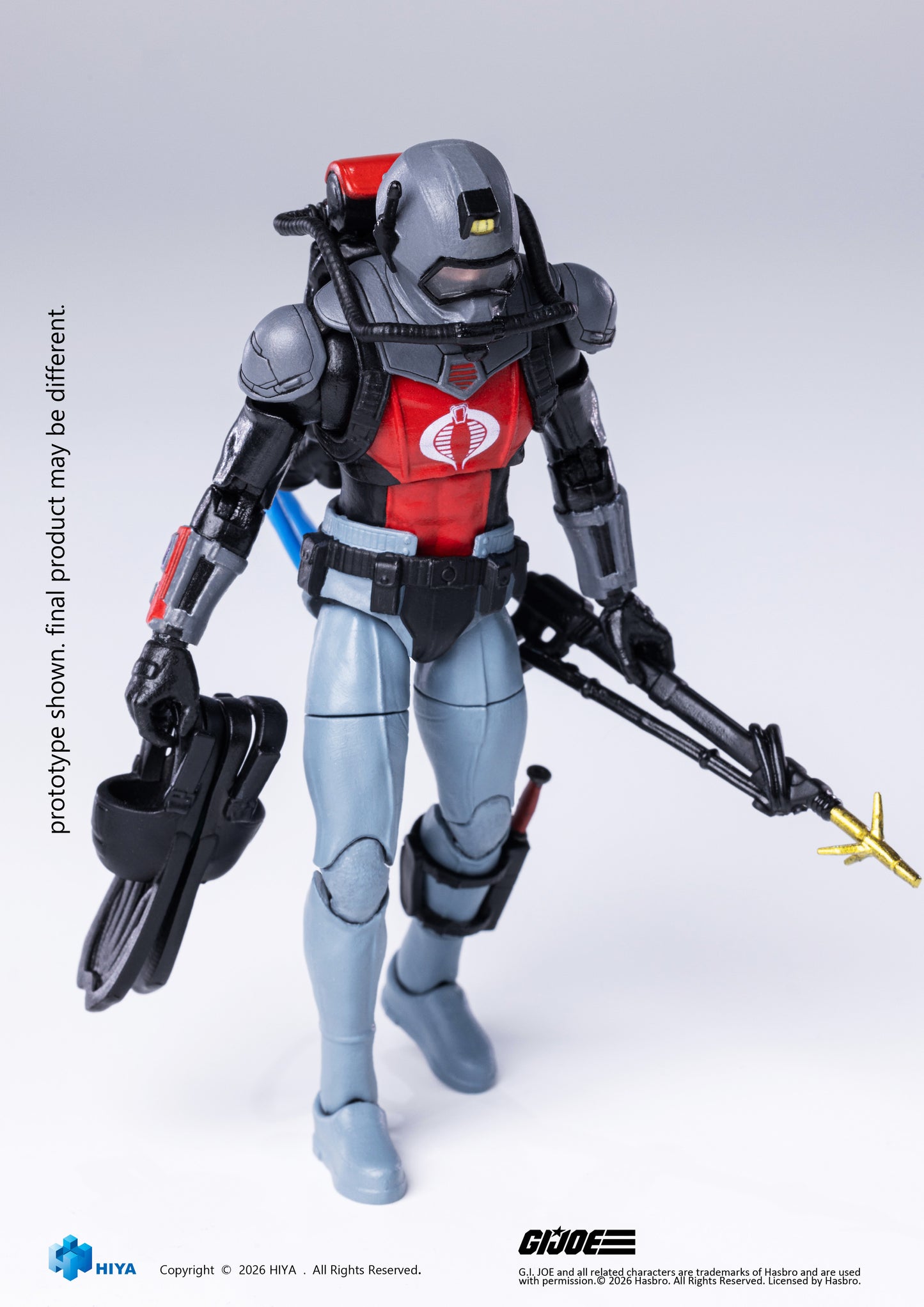 Cobra Eel - G.I JOE EMG0458 -1/18 Scale Action Figure By HIYA Toys