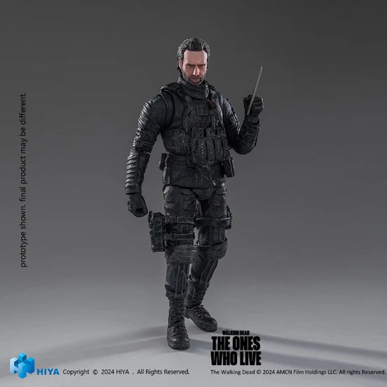 The Walking Dead The Ones Who Lived Rick - Exquisite Mini Series 1/18 Action Figure By HIYA Toys
