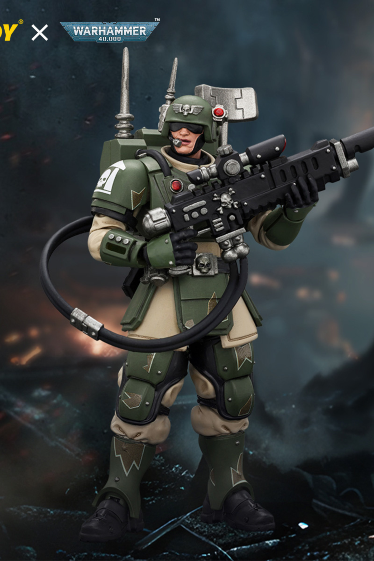 Astra Militarum Kasrkin Squad - Warhammer 40K 1/18 Action Figure By JOYTOY